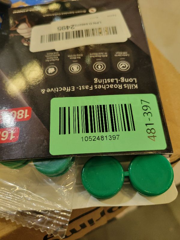 Photo 1 of 16 Pack Cockroach Gel Bait, Highly Effective Roach Killer Indoor Infestation Solution, Fast Acting Cockroach Killer Indoor Home Kitchen Use, Easy to Apply & No Mess Roach Bait, Long-Lasting