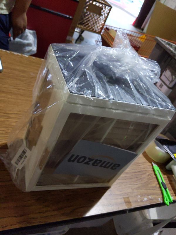 Photo 1 of Glimmloop 360° Rotating Jewelry Box with 5 Drawers, Spacious Vertical Jewelry Organizer with Glass Window, Jewelry Storage Case, Dustproof & Moisture-resistant Design, White