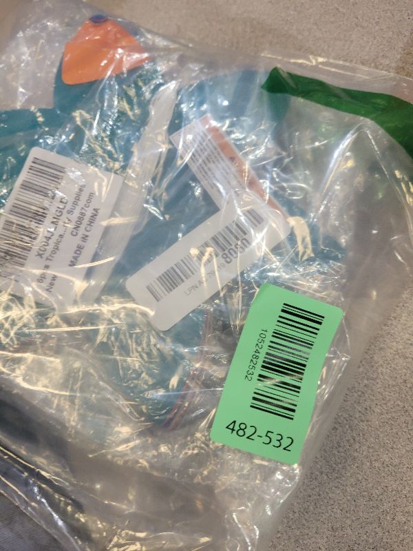 Photo 1 of 6pcs Tropical Flower Garland Light up Hawaiian Paper Tissue Flower Banner for Hawaiian Luau Summer Party Decorations Colorful Luau Flower Garlands for Hawaiian Beach Luau Aloha Jungle Party Supplies