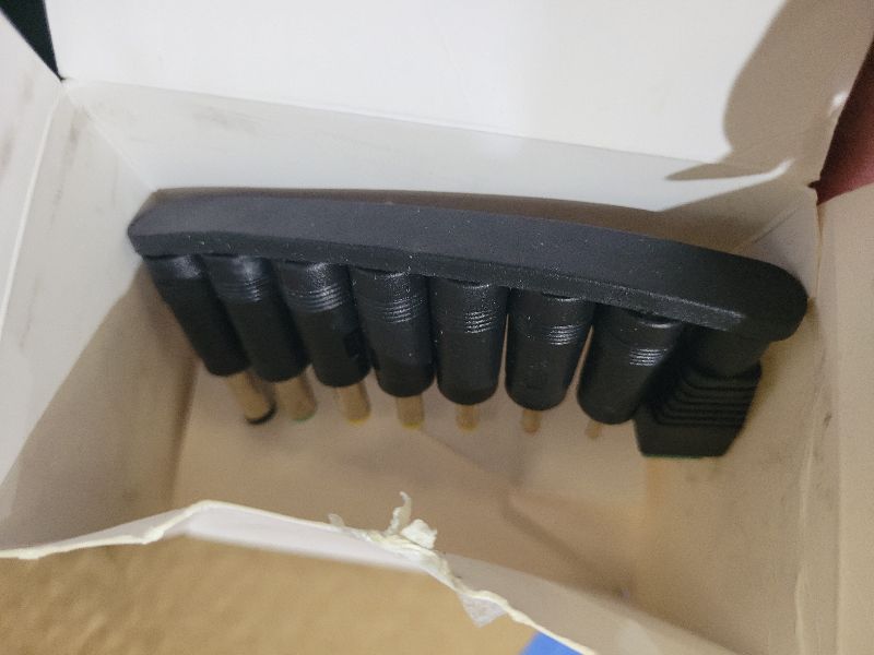 Photo 1 of 12V 2A AC Adapter Charger with 8 Tips, ac/dc Adapter 100-240v, 50/60hz 12 Volts 2000mA DC in 12V Power Supply Cord for Seagate & WD My Book WD LED Strip Light, CCTV Camera,Router, DC 12V 1.5A 1a Cable