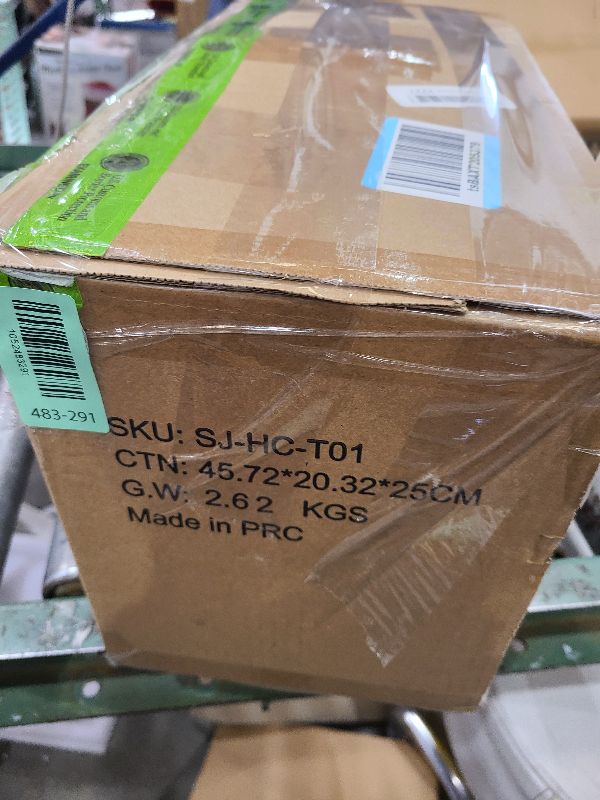 Photo 1 of 2 Pack Artificial Christmas Urn Filler,20" MUL-ti Color 50 LED Outdoor/Indoor Trees with 8 Modes & Auto Timer,Waterproof Battery Box & Stakes,Includes Pine Cones & Red Berries for Holiday Decor