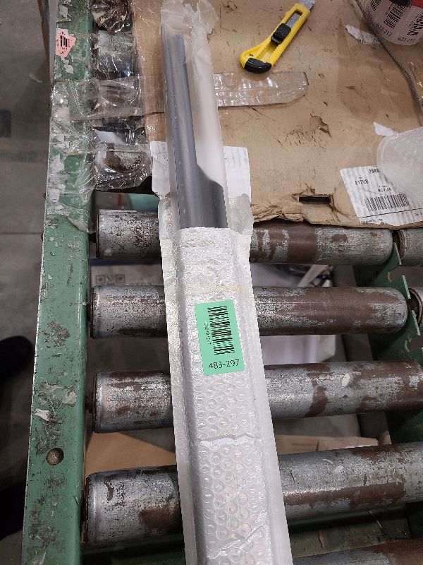 Photo 1 of 24 Inch Black Finger Edge Pull 2 Pack Cabinet Door Handles Aluminum Alloy Concealed Wardrobe Handle Hidden Invisible Furniture Long Strip Pull for Home Kitchen Bedroom Drawer, Matte 600mm with Screws