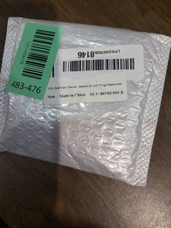 Photo 1 of 1 Pc Golf Cart Charging Port Adapter W/Screws, Fit for Noco GCP1 110v AC 36v Carts Charging Plug Part, Fits EZGO TXT 36V Carts Charging Plug, for Lithium Battery Conversion & On-Board Charging