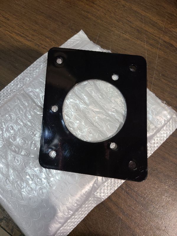 Photo 1 of 1 Pc Golf Cart Charging Port Adapter W/Screws, Fit for Noco GCP1 110v AC 36v Carts Charging Plug Part, Fits EZGO TXT 36V Carts Charging Plug, for Lithium Battery Conversion & On-Board Charging