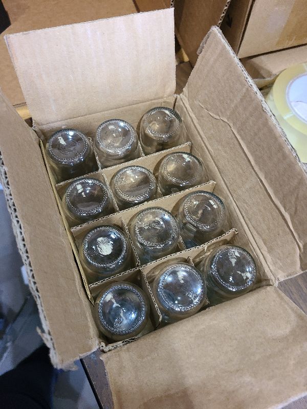 Photo 1 of 12 Pack, 2 oz Small Clear Glass Bottles w/Lid & 3 Funnels - 60ml Boston Shot Bottles for Health, Immunity, Potion, Wellness, Sample, Ginger, Juice - Mini Personal Care & Beauty Travel Bottle