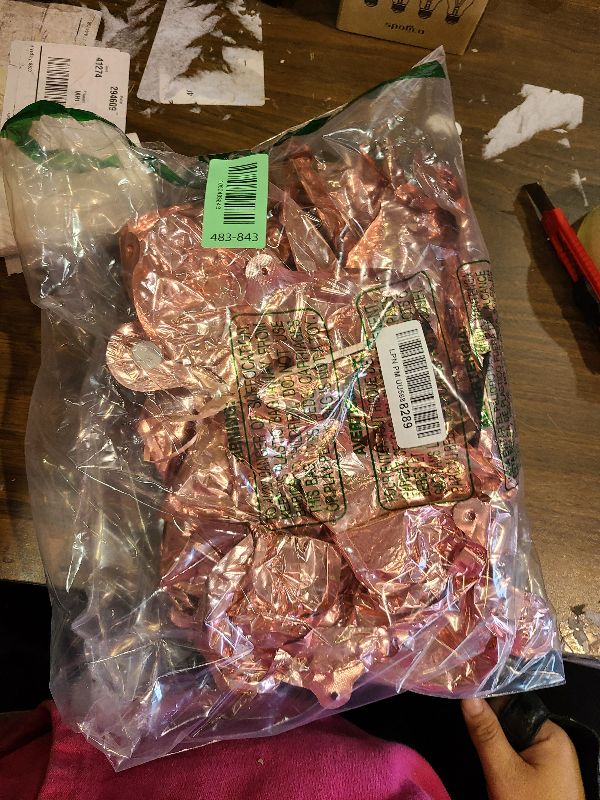 Photo 1 of 16 Inches FRIENDSGIVING Balloons Hanging Banner Decorations, Aluminum Foil Letter Balloons for Friendsgiving, Thanksgiving Day, Autumn, Fall Celebration Party Supplies (Rose Gold)