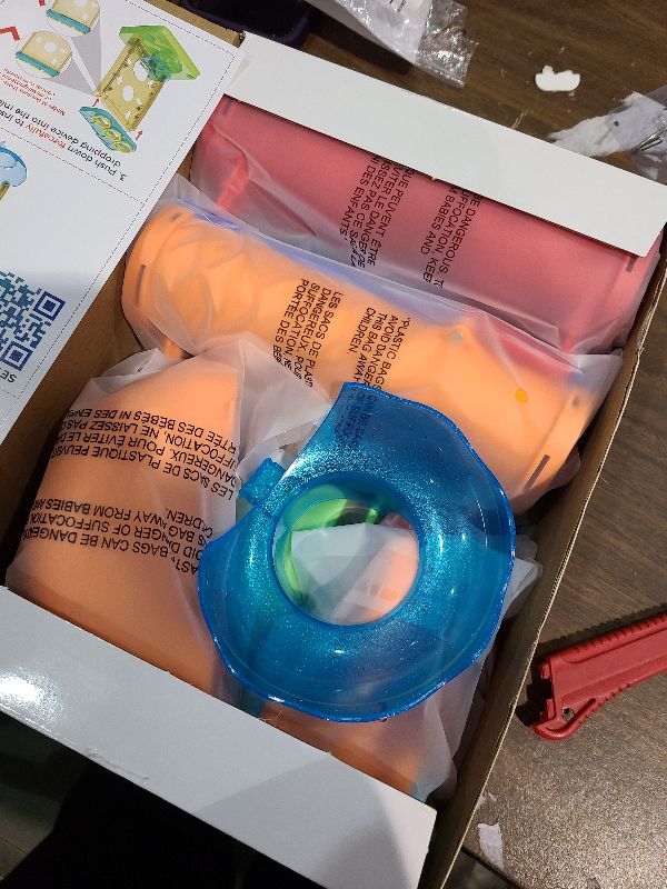 Photo 1 of 2-in-1 Rolling Ball & Car Ramp Race Track for Toddlers, Hammer Ball Drop Toy for Boys & Girls, Interactive Toys w/Sensor Lights - Montessori STEM Learning Toys - Brithday Gift for Kids 1-5+ Year Old