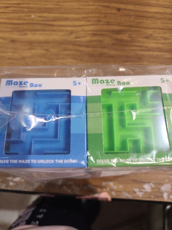 Photo 1 of 4 Pack Money Maze Puzzle Gift Boxes, Perfect Money Holder Puzzle and Brain Teasers for Kids and Adults