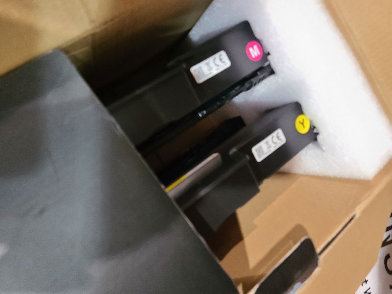 Photo 1 of 210A Toner Cartridges 4 Pack High Yield for Color Laser Jet Pro MFP 4301fdw 210A Compatible for HP 4201dn 4201dne 4201dw 4201dwe MFP 4301dw 4301dwe 4301fdn 4301fdne 4301fdw 4301fdwe Printer(BK/Y/M/C)