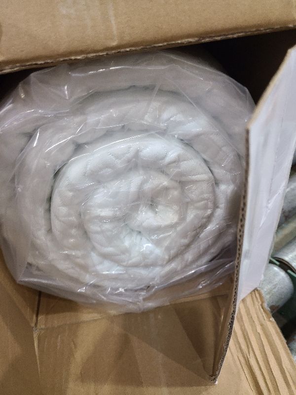 Photo 1 of 3 Inch Gel Memory Foam Mattress Topper Twin XL Size High Density Cooling Pad Pressure Relief Bed Topper (with Removable & Washable Bamboo Cover)