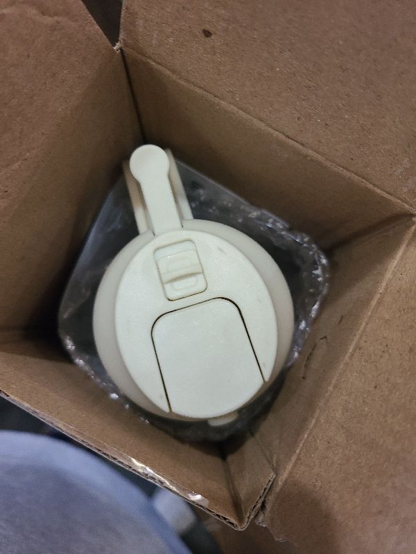 Photo 1 of 2 in 1 Glass Oil Sprayer & Dispenser,16oz/470ml Olive Cooking, Air Fryer, and Salad, for Kitchen Gadgets and Air Fryer Accessories, w/Stickers (White)