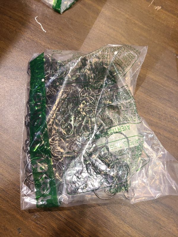 Photo 1 of 120PCS Premium Swivel Lanyard Snap Hook with Key Rings, Metal Keychain Hooks for Jewelry Making, Crafts (Gun Black)