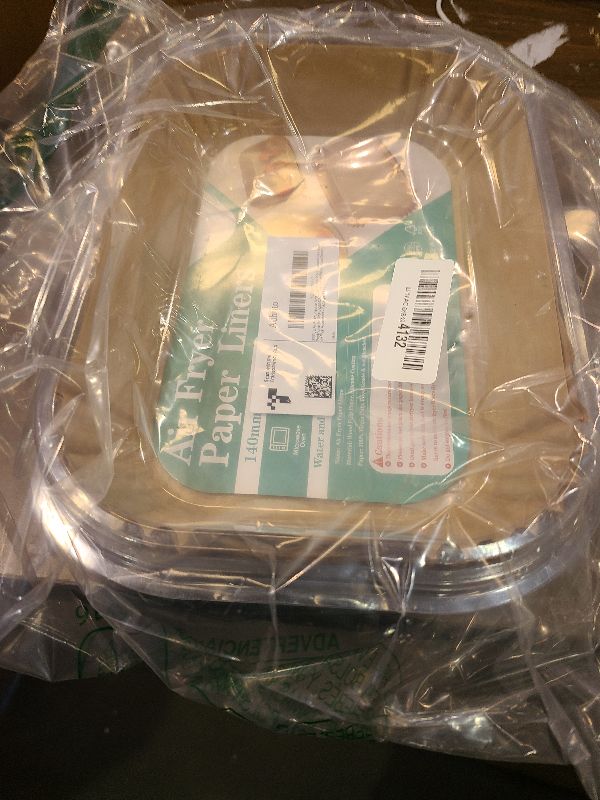 Photo 1 of 200PCS Air Fryer Liners for Ninja: Higher Non-Stick Disposable Parchment Paper Liner for Ninja DZ201/DZ401 Dual Airfryer Baking - Food Grade Ninja Air fryer Accessories (Rectangle - 8.6 x 5.5 inch)