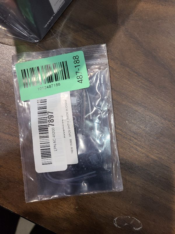 Photo 1 of 2pcs DHT11 Temperature Humidity Sensor Module Digital Temperature Humidity Sensor 3.3V-5V with Wires for Arduino Raspberry Pi 2 3 (2pcs DHT11)