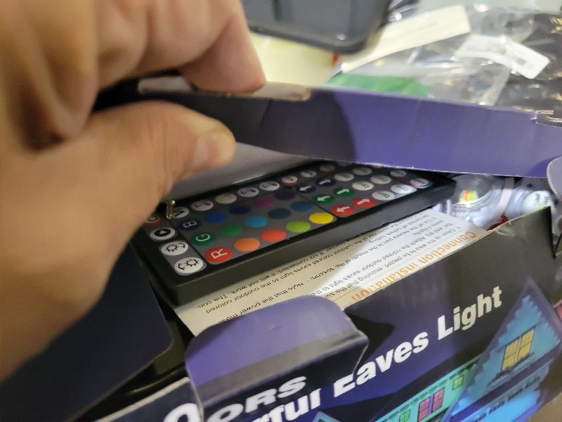 Photo 1 of 150FT Permanent Outdoor RGB Lights - Waterproof Smart LED Eaves Lights with App/Remote Control, Music Sync & DIY Scenes, Perfect for Christmas, Halloween, Parties & Daily Decor, Ideal for House Roof