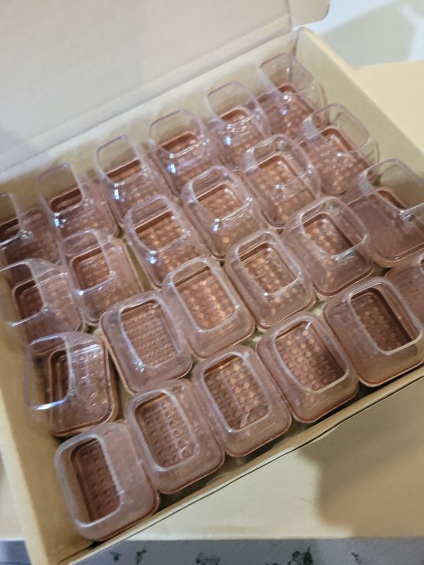 Photo 1 of 24 Pcs Rectangle Chair Leg Floor Protectors, Silicone Chair Leg Protectors for Hardwood Floors, High Elastic Chair Leg Cover for Chair Table Desk, Protect Wooden Floors from Scratching, Won't Tear