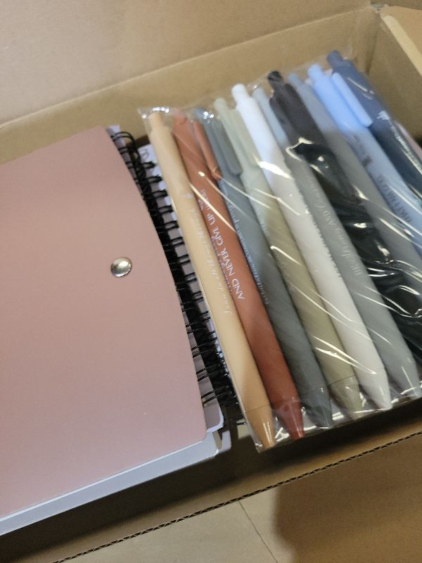 Photo 1 of 20 Pcs Christmas Christian Gifts Bulk Bible Study Notebook with Sticky Notes Christian Pen Aesthetic Religious Journal Church Prayer Notepad for Clergy Pastor Sunday School Employee (Boho Color)