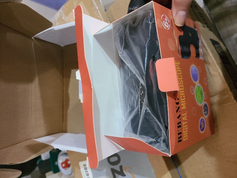 Photo 1 of 1000X Handheld Microscope for Kids 4K 2.0" Screen Rechargeable Mini Pocket Digital Microscopes w/Slides Kit Portable Edu Gift Age 4-6 8-12 Children Students