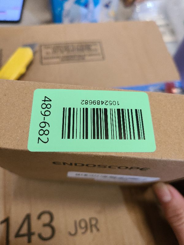 Photo 1 of [Dual-Lens] Endoscope Camera with Light, 1920P HD Borescope with 8+1 Adjustable LED Lights, IP67 Waterproof 16.5FT Semi-Rigid Snake Cord Inspection Camera for iPhone, iPad and Android Phone (Type C)