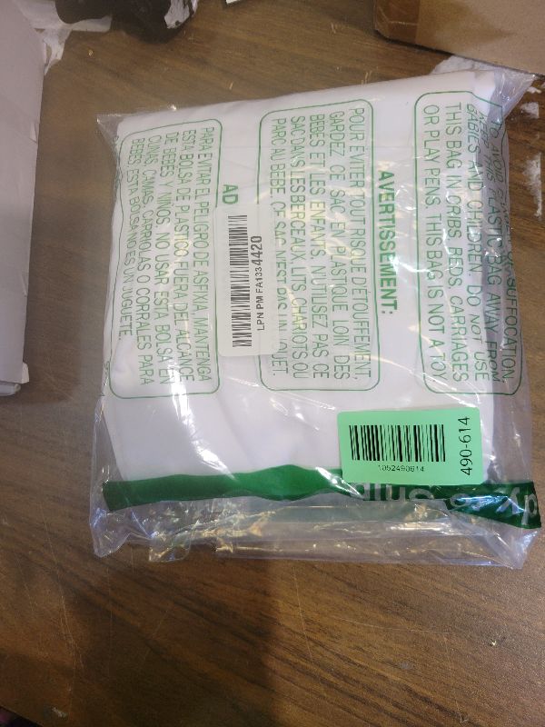 Photo 1 of Amazon Basics 400 Thread Count Soft Cotton Pillow Case, King Size, 40" L x 20" W, Machine Washable, White - Set of 2, Pillows Not Included