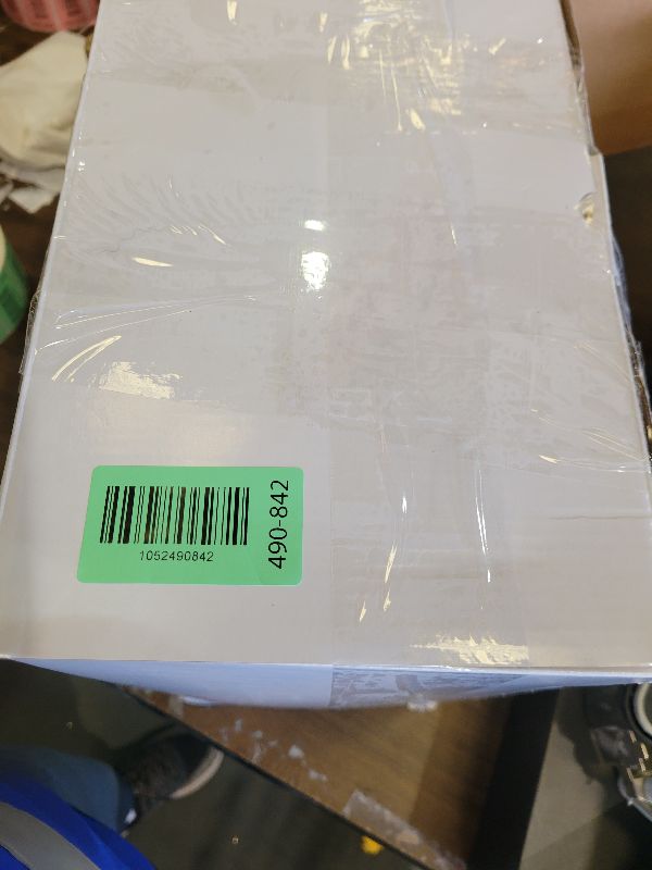 Photo 1 of 12 FT Christmas Inflatables with Santa Claus Reindeer Built-in LED Lights Blow Up Christmas Decor for Christmas Party Holiday Outdoor Garden Lawn Yard Decorations