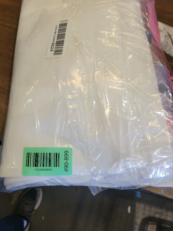 Photo 1 of 15 Pack Sublimation Blanks Tote Bags,13"x15" Reusable Grocery Bags DIY Canvas Tote Bag Polyester Tote Bag for Sublimation with Multicolor Handles for Advertising DIY Crafting Heat Transfer Gift Bag