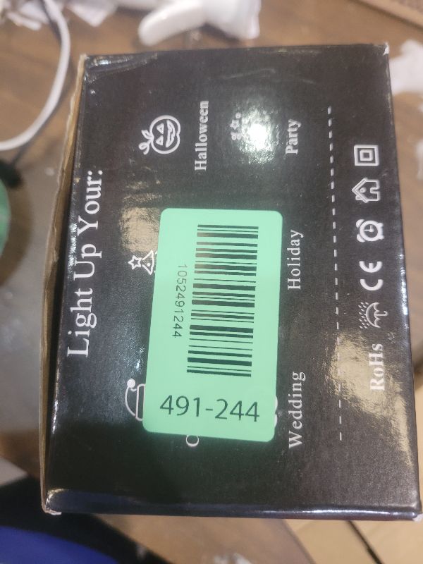 Photo 1 of 100FT 300 LED Outdoor String Lights, Connectable Christmas Lights Indoor Waterproof with 8 Modes, Plug in Twinkle Fairy Lights Clear Wire for Bedroom Home Wedding Patio Decorations, Blue and White