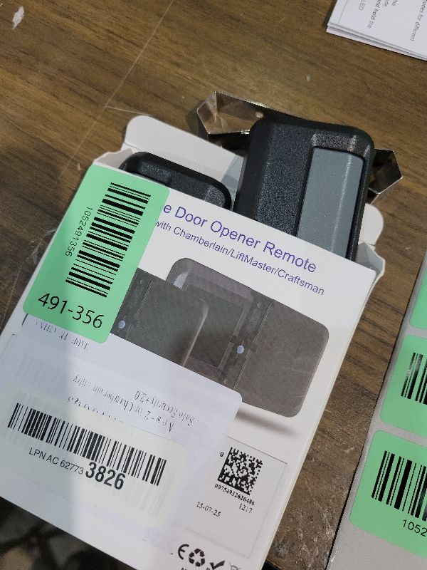 Photo 1 of 2 for Chamberlain Craftsman LiftMaster Garage Door Opener Remote Replacement, Replaces 891LM 893LM 893MAX 370LM 371LM 373LM 971LM 973LM, no Wait Wireless Remote Keyless Entry, Safe Security