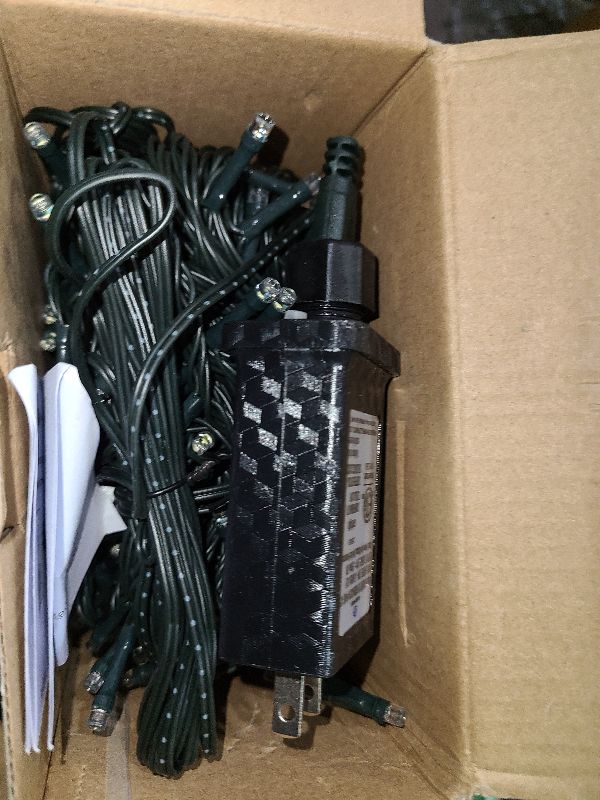 Photo 1 of 2-Pack 66FT 200 LED White Christmas String Lights Indoor Outdoor, Extendable Christmas Tree Lights with 13 Modes Twinkle Lights, Plug in Fairy String Lights for Xmas Tree Party Garden (Cool White)