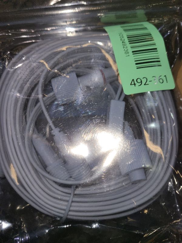 Photo 1 of 16FT Extension Cord,Y-Shaped Splitter,Compatible with Govee Permanent Outdoor Lighting Systems?Suitable for Other Brands as Well, Please Refer to The Size Chart?
