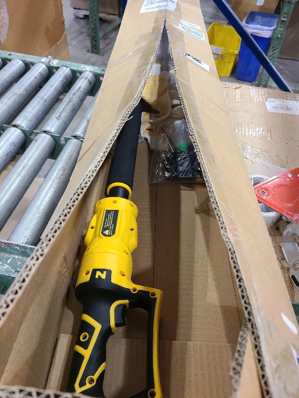 Photo 1 of 2-in-1 Cordless Pole Saw, 8 Inch Brushless Pole Chainsaws Compatibility with Dewalt 20V MAX Battery(No Battery), 8 lb Lightweight, Auto Oiling, 14.8 FT MAX Extension Pole Saws for Tree Trimming