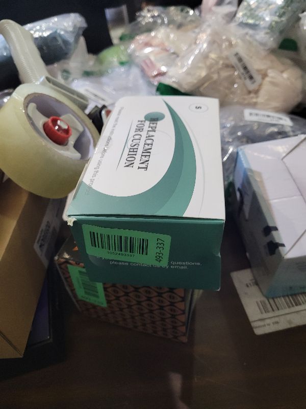 Photo 1 of 2 Packs Replacement Memory Foam Mask Cushion (S) for Airtouch F20, Comes with 2 Packs CPAP Mask Liners - F20 Full Face Masks Small - Optimized Comfort & Secure Seal with New Version Memory Foam (S)