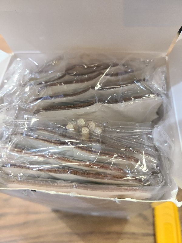 Photo 1 of 20PCS Wood Mini Chalkboard Sign and Replacement Stickers, Food Labels for Party Buffet,Blackboard for Message Board Signs,Weddings Place Cards, Birthday Party