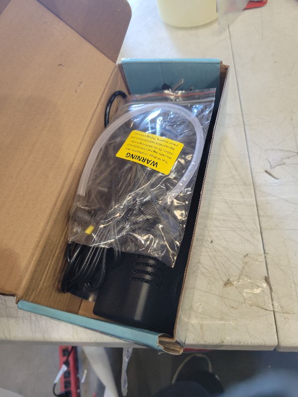 Photo 1 of 158GPH Small Aquarium Filter, UV Sterilizer for Aquarium for 10-45 Gallon Tank, Internal Pump for Turtle Betta Fish Tank Filter Silent 4-in-1 Green Killing Machine with Fish Tank Filters Deodorization