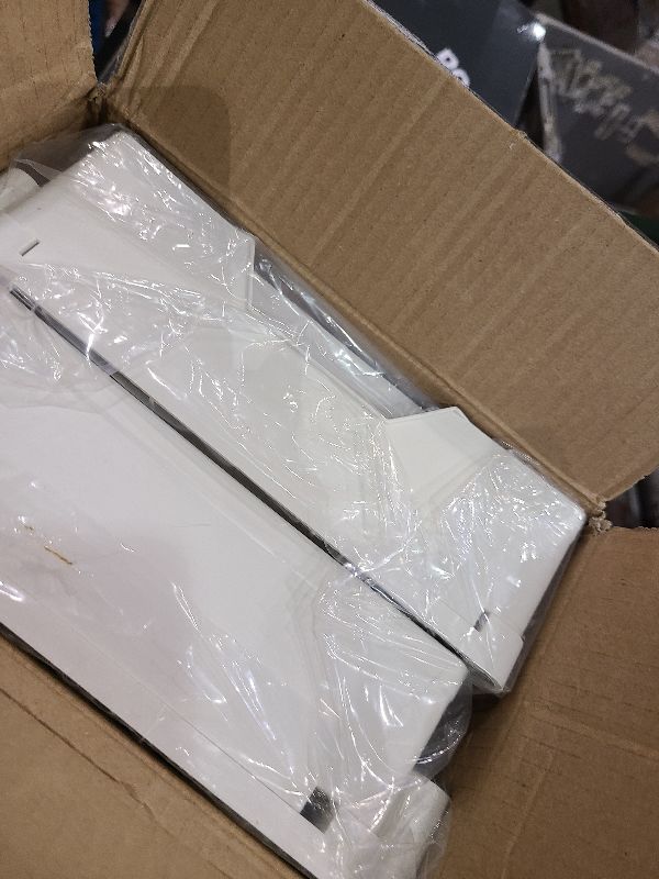 Photo 1 of 2-Tier Under Sink Organizers and Storage 2 Pack Sliding L-shape Under Cabinet Organizers For Narrow Space Multi-purpose Sink Organizer for Bathroom Kitchen Drawer(White 2 Pack)