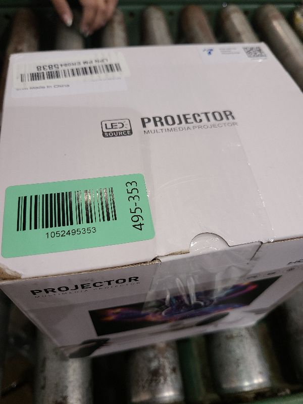 Photo 1 of ?Electric Focus?Mini Portable Projector with 4K Support, Bluetooth 5.4 WIFI6, 5watt Sound Base Speaker, 260 ANSI, Android 11, 210° Rotation , Auto Keystone Correction Video Projector HY300 PLUS