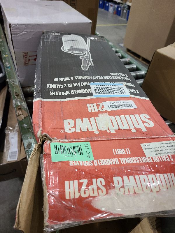 Photo 1 of 2-Gallon Heavy-Duty Compression Sprayer for Professional Use, 3 Spray Nozzles, Chrome Steel Wand and Cushioned Grip, Pressure Relief Valve, for Spraying Plants, Lawns, Weeds & Pests