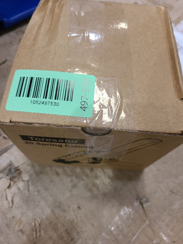 Photo 1 of 20 Packs Spring Clamps, 3.5 inch Spring Clamps Heavy Duty for Crafts and Professional Plastic Spring Clamps for Woodworking, Small Spring Clips Clamps for Backdrop Stand Photography Clamp Toresano