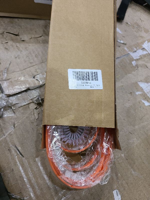 Photo 1 of 35.5inch Drain Clog Remover(1pcs), 25inch Drain Snake Hair Remover(6pcs) ? Cleaning Brush(2pcs), Hair Catcher Drain Auger Cleaner Tool Set For Toilet, Kitchen Sink, Bathroom Tub, Sewer, 9 Pack