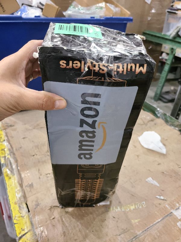 Photo 1 of 3 in 1 Rotating Hair Dryer Brush, Auto Rotating Blow Dryer Brush Spinning with 2 Brushes (2" & 1.5"), Negative Ionic Brush Blow Dryer, Round Brush Blow Dryer Volumize Curling 100-120V