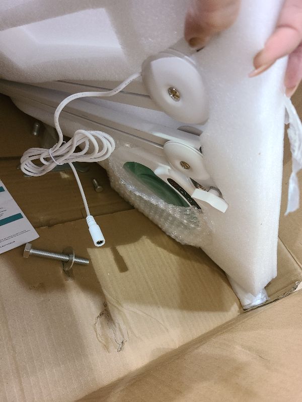 Photo 1 of 10X Magnifying Glass with Light and Stand, Super Bright 2,200 Lumens LED Magnifying Floor lamp with 5 Wheels Rolling Base, 5 Color Modes Stepless Dimming Lighted Magnifier for Esthetician Facial Salon