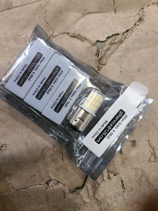 Photo 1 of 12 Volt Brake Lights 1157 2057 2357 7528 BAY15D 6000K Bright White LED Bulbs Replacement for RV Car Camper Trailer Tail Brake Stop Daytime Running Lights (DRL)Back-Up Reverse Lights,DC12-24V,4Pack