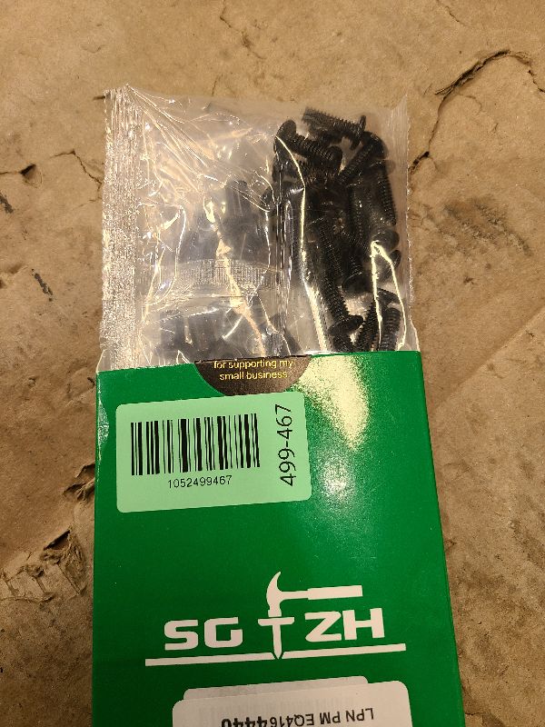 Photo 1 of 1/4-20 x 3/4" 20Pcs Flat Head Hex Socket Cap Screws Bolts Barrel Nuts Kit, 304 Stainless Steel 18-8, Full Thread, Black Oxide by SG TZH (with Hex Spanner)