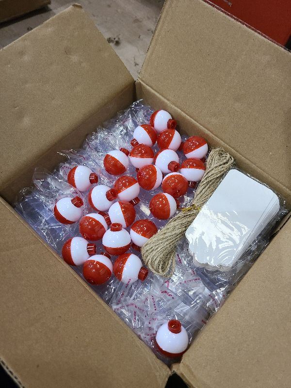 Photo 1 of 24 Set Fishing Candy Little Tackle Boxes for Birthday Party Favors with 24 Fishing Bobber 24 Thank You Cards for Making My Party Reel Fun Gone Fishing Theme Supplies Fishing Decorations (24)