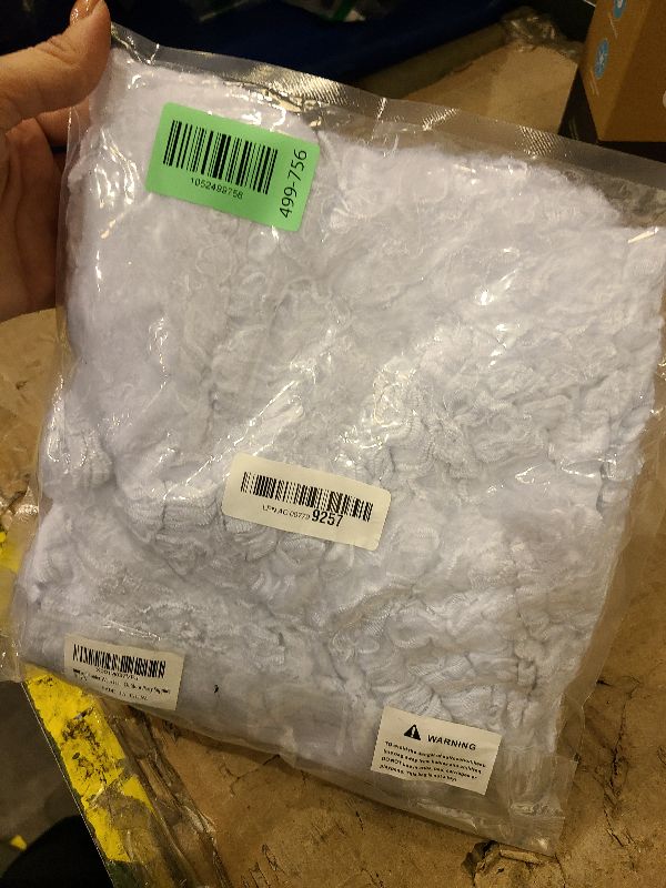 Photo 1 of 1000 sqft Spider Webs Halloween Decorations Bonus with 30 Fake Spiders, Super Stretch Cobwebs for Halloween Indoor and Outdoor Party Supplies