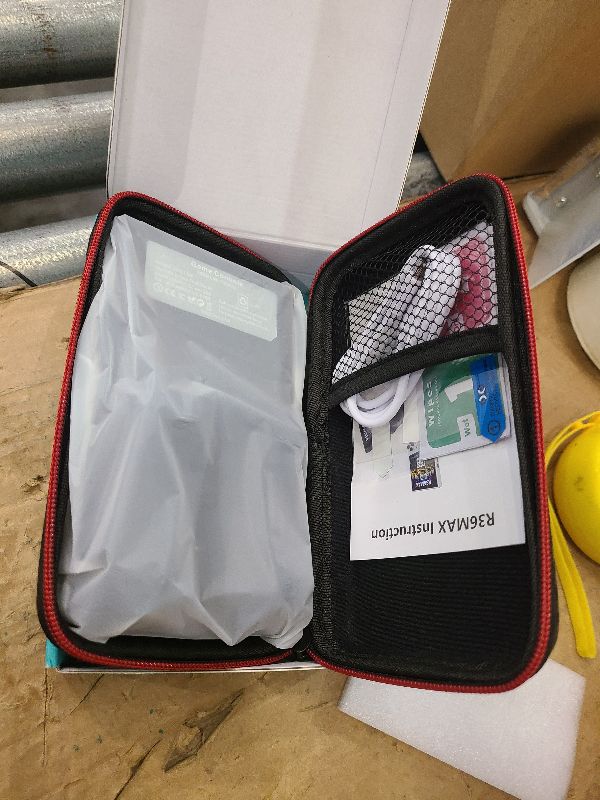 Photo 1 of 2025 New R36Max Handheld Game Console Portable Mini Retro Game Console 4.0" IPS Video Game Console Built-in 64GB TF Card Pre-Installed Over 18,000 Retro Games, 4000mAh Battery (Black-MAX)