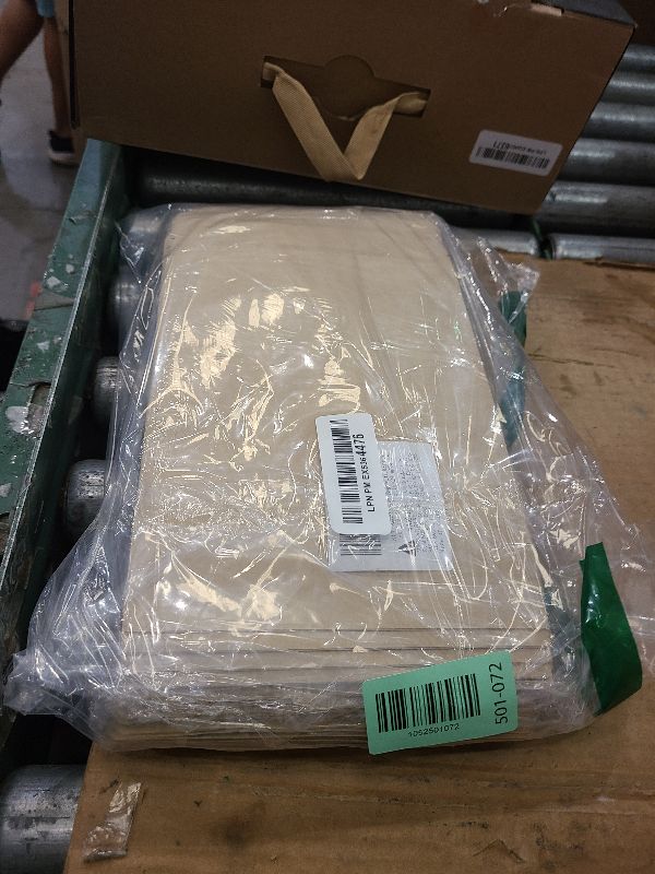 Photo 1 of 100 Pcs 6x9 Inch Kraft Paper Bags with Transparent Window, Stand Up Pouches,Smell Proof Bags,Resealable Bags for Small Business, Zipper Food Storage,for Packaging Snacks Cookies Candy