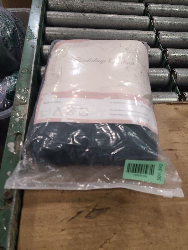 Photo 1 of 10x10ft Hunter Green Backdrop Curtains for Parties - HAEFOO Photography Backdrops for Wedding Birthday Baby Shower Party Background Decor 2 Panels Cortinas para Fiestas Decoracion for Back Drop Stand