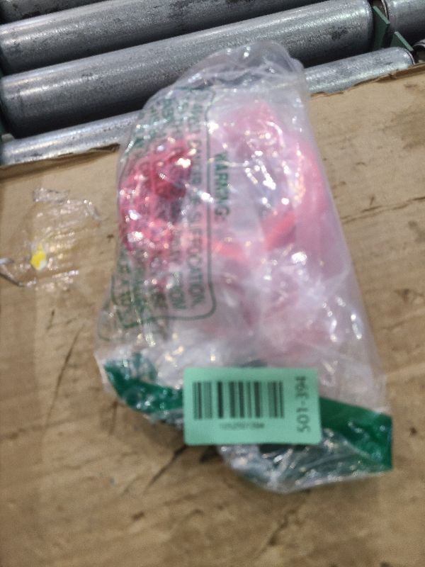 Photo 1 of 12 PCS Pink Hair Extensions Clip in, Colored Party Highlights Extension for Kids Girls Synthetic Hairpiece Straight 22 inch