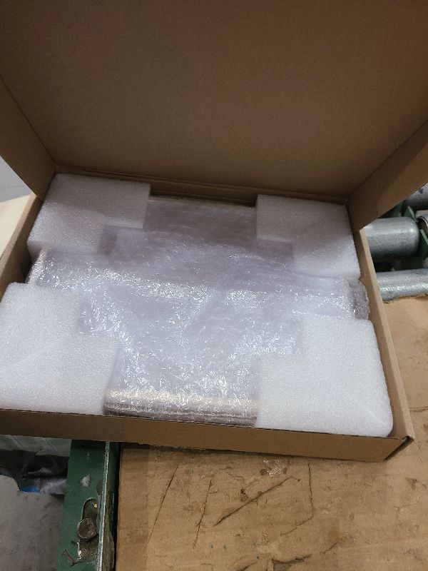 Photo 1 of 2 Pcs Gold Floating Picture Frame, Tempered Glass Frame, for Tabletop Display, Gold Metal Display, for Multi Size Photos(8 x 10 inch)